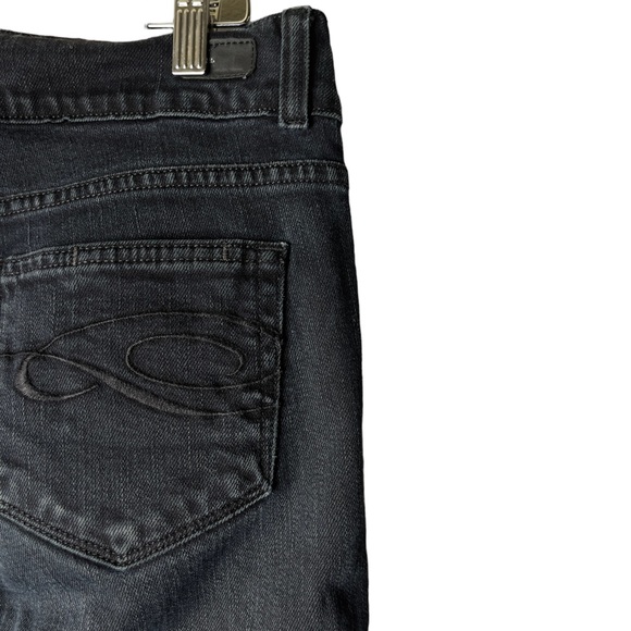 Paige Hidden Hills Bootcut Mid Rise Denim Blue Wash Jeans Size 31 - Picture 6 of 9